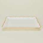 Ogee Edge Rectanglular Platter - Latte