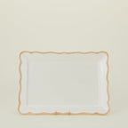 Ogee Edge Rectanglular Platter - Latte