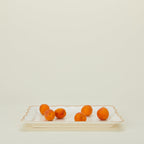 Ogee Edge Rectanglular Platter - Latte