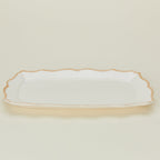 Ogee Edge Rectangular Tray - Latte