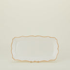 Ogee Edge Rectangular Tray - Latte