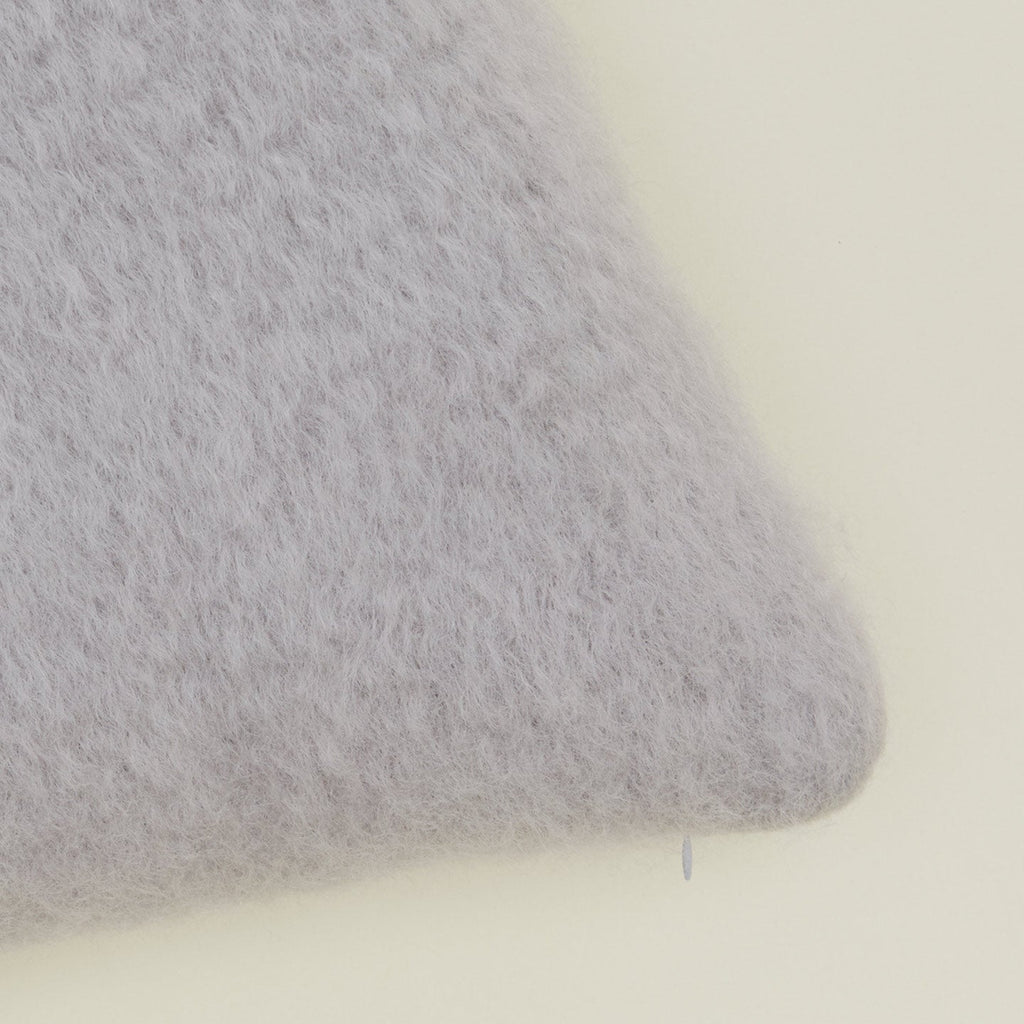 Mohair Pillow - Light Grey