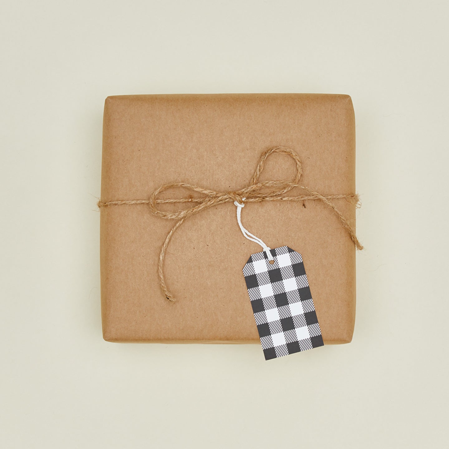 Buffalo Plaid GIft Tag, Set of 10