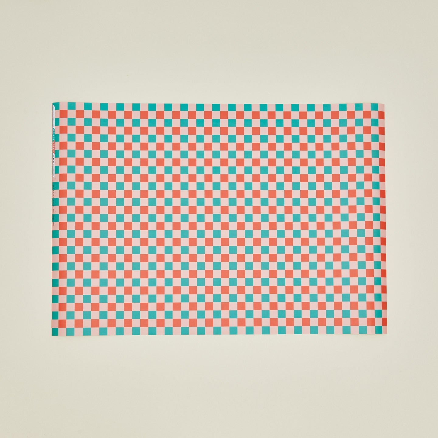 Holiday Check Wrapping Paper