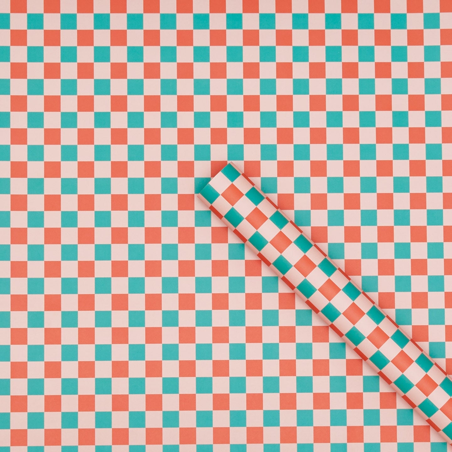 Holiday Check Wrapping Paper