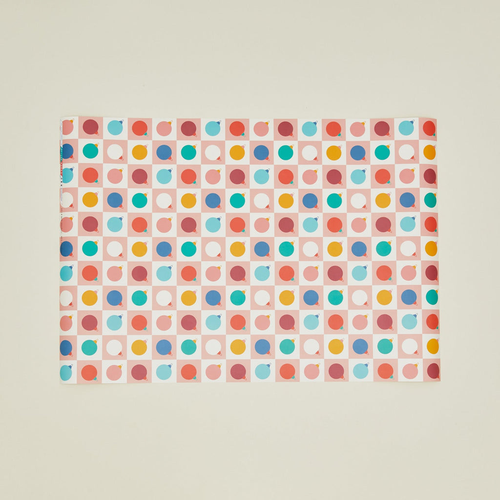 Modern Ornaments Wrapping Paper