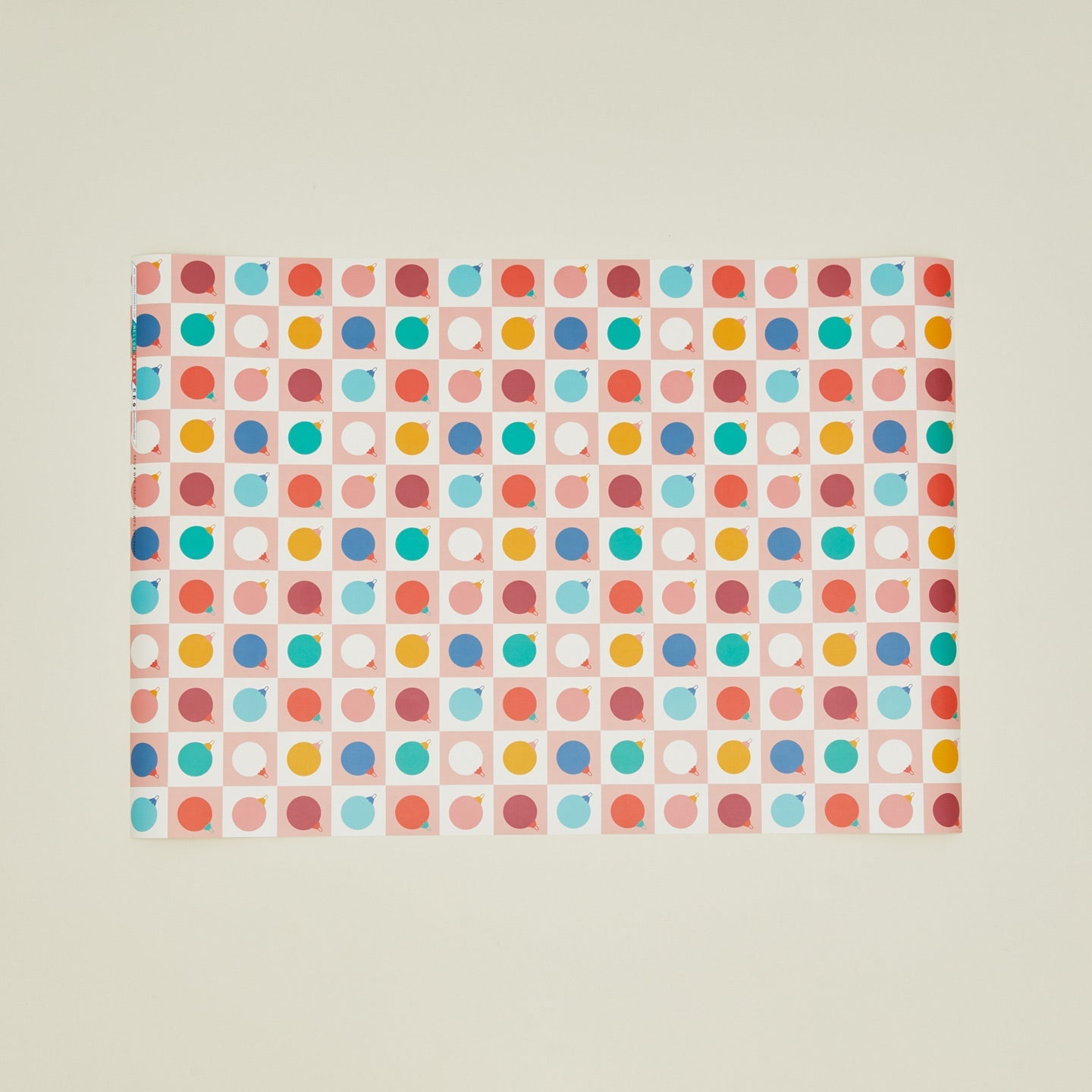 Modern Ornaments Wrapping Paper