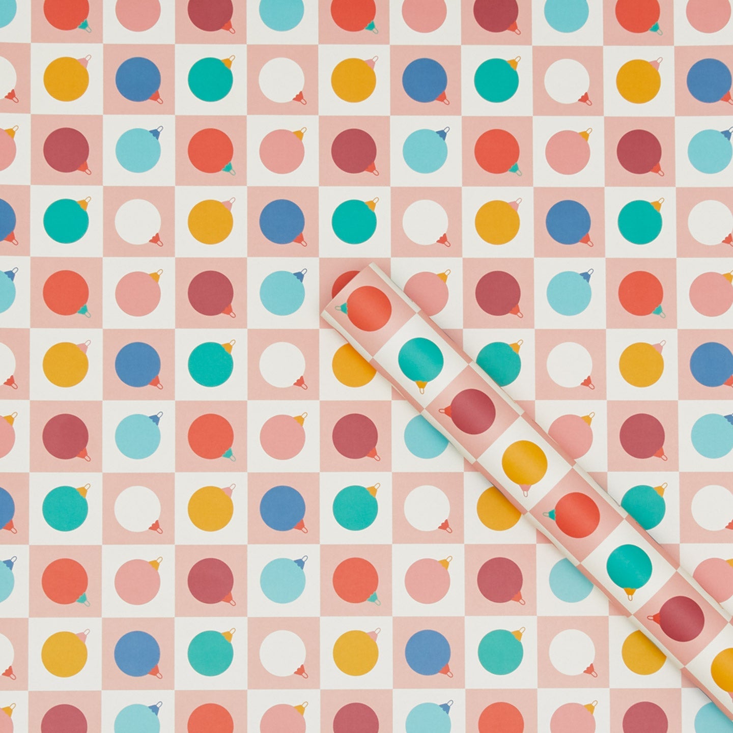 Modern Ornaments Wrapping Paper