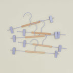Clip Hanger, Set of 5 - Lilac
