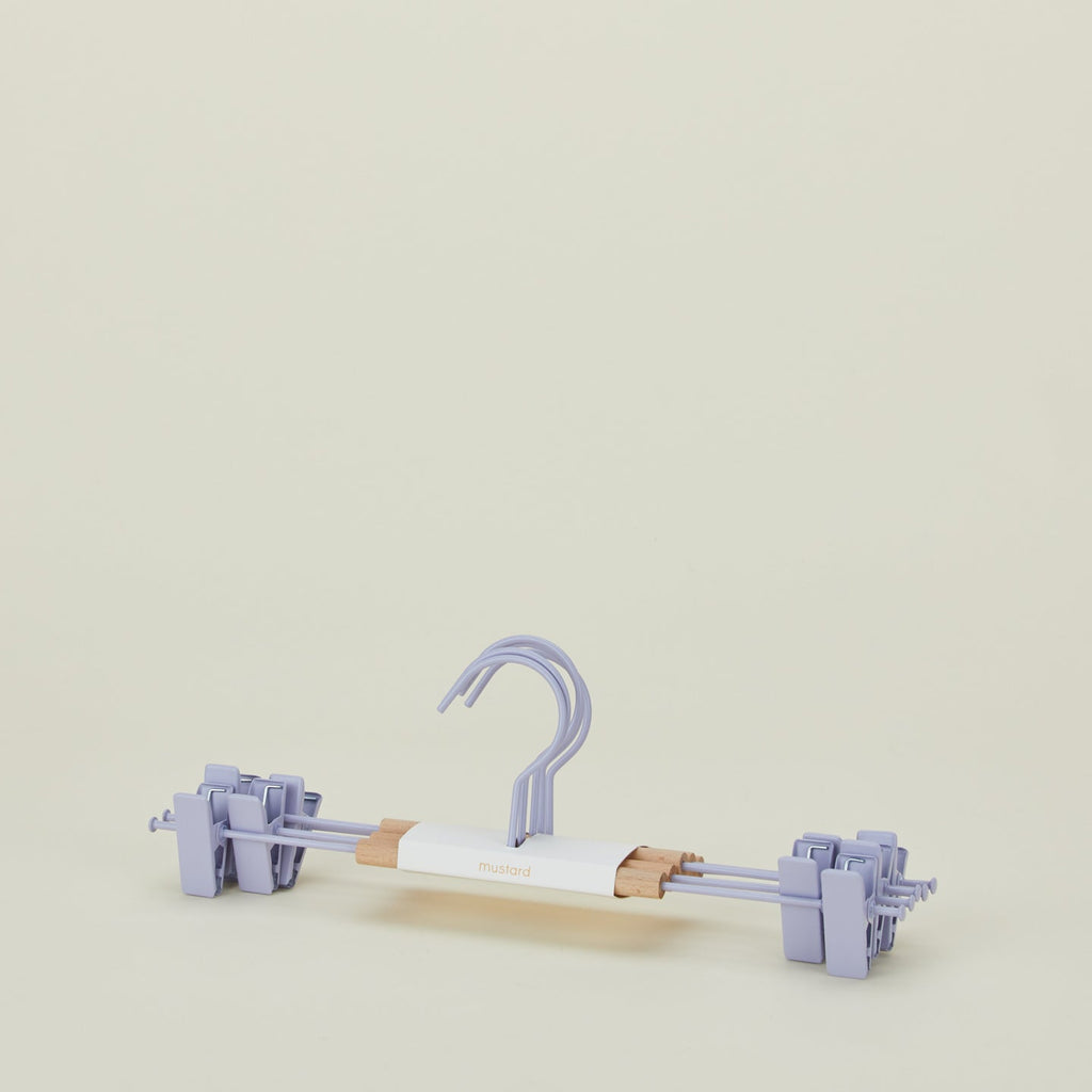 Clip Hanger, Set of 5 - Lilac