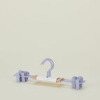 Clip Hanger, Set of 5 - Lilac