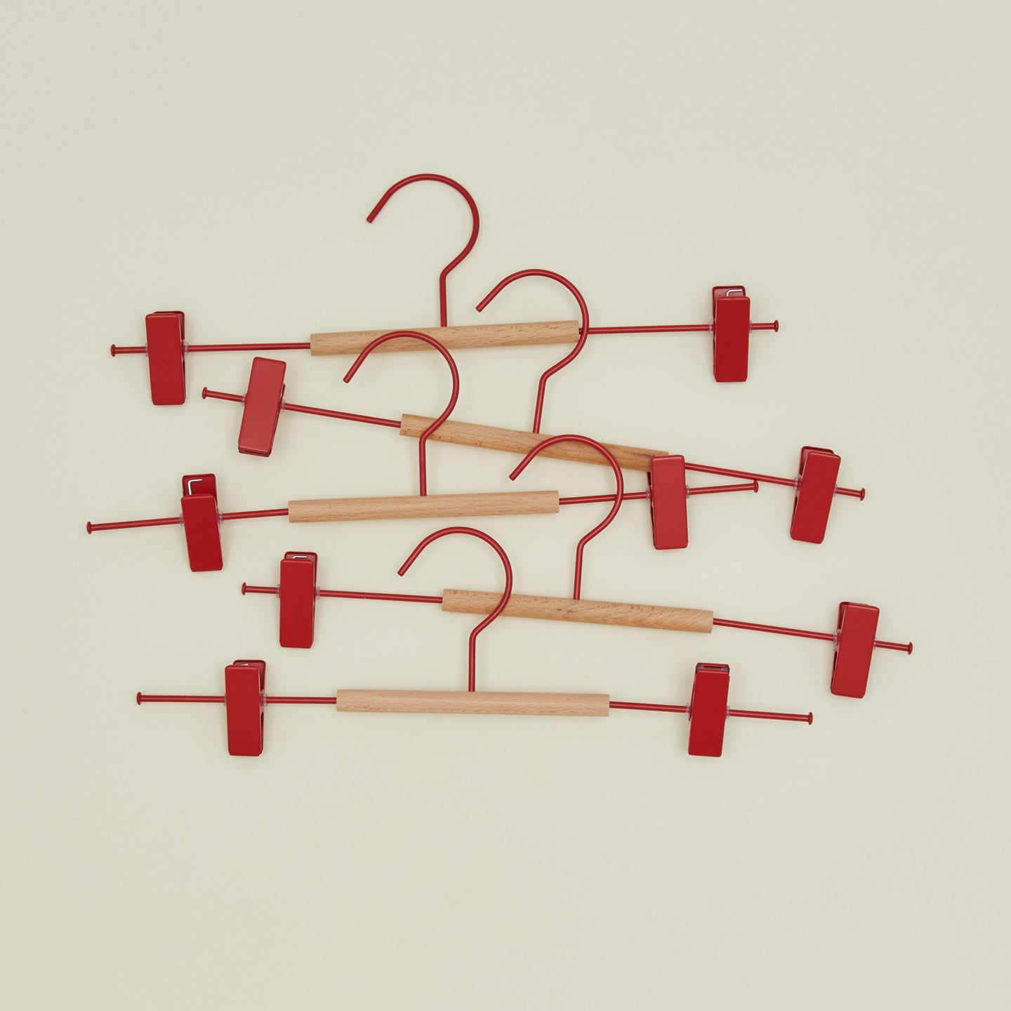 Clip Hanger, Set of 5 - Poppy