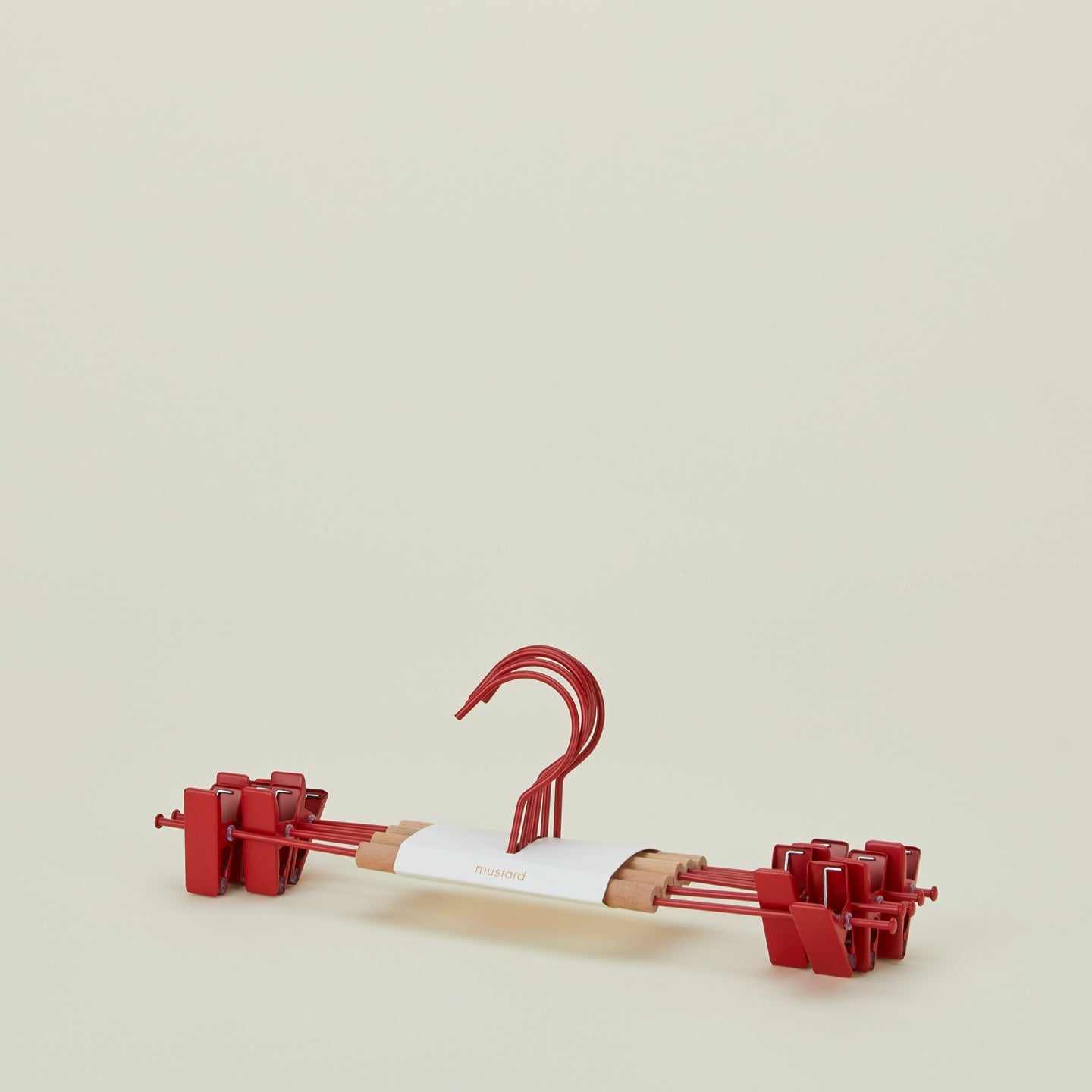 Clip Hanger, Set of 5 - Poppy