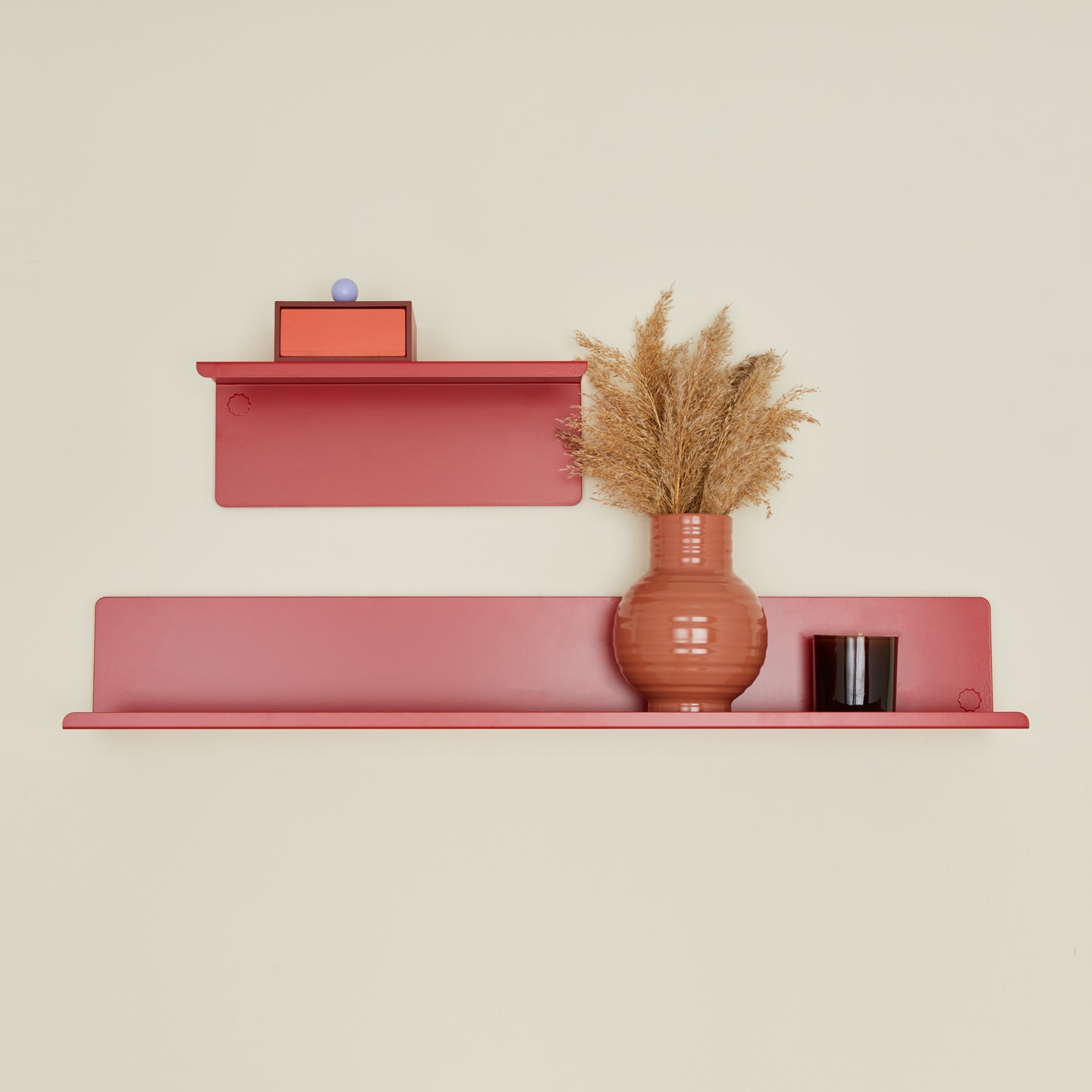 Ledge Shelf - Poppy