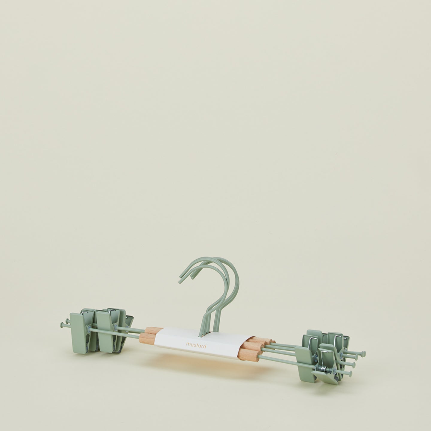 Clip Hanger, Set of 5 - Sage