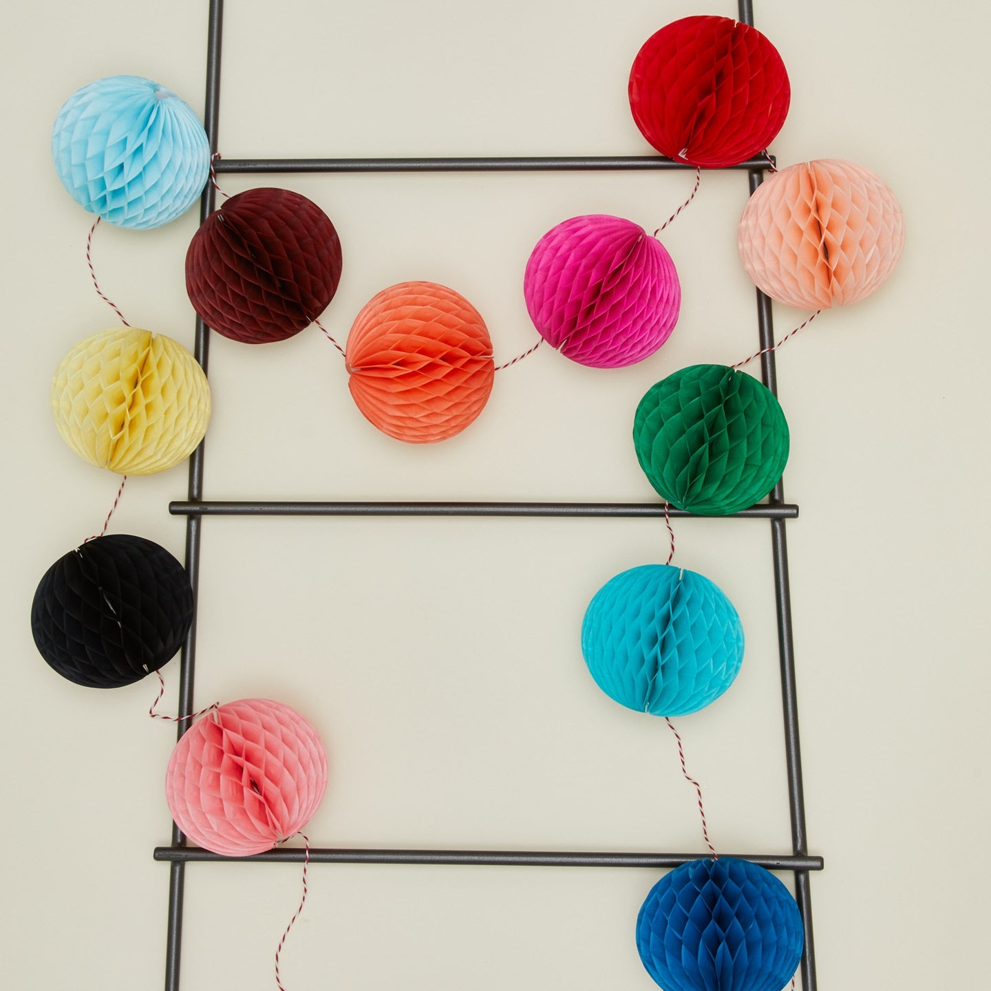 Bunting Ball Garland