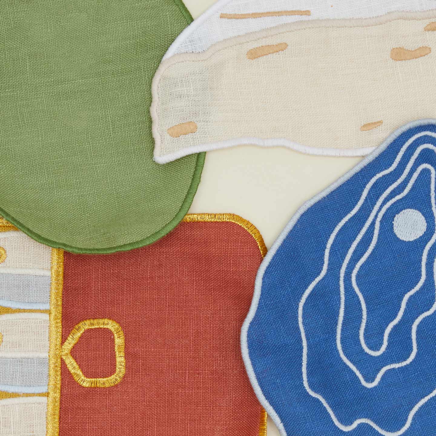 Hors D'Oeuvres Cocktail Napkins, Set of 4