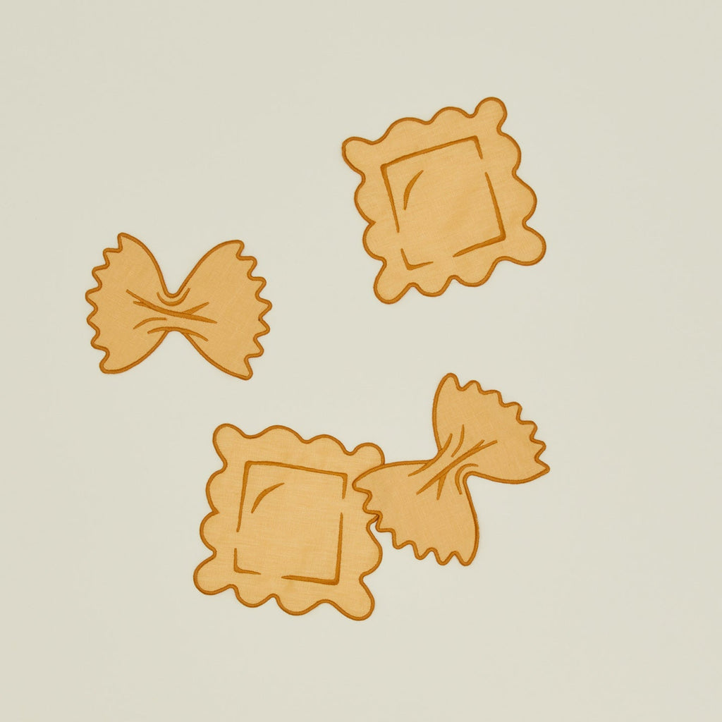 Pasta Cocktail Napkins, Set of 4