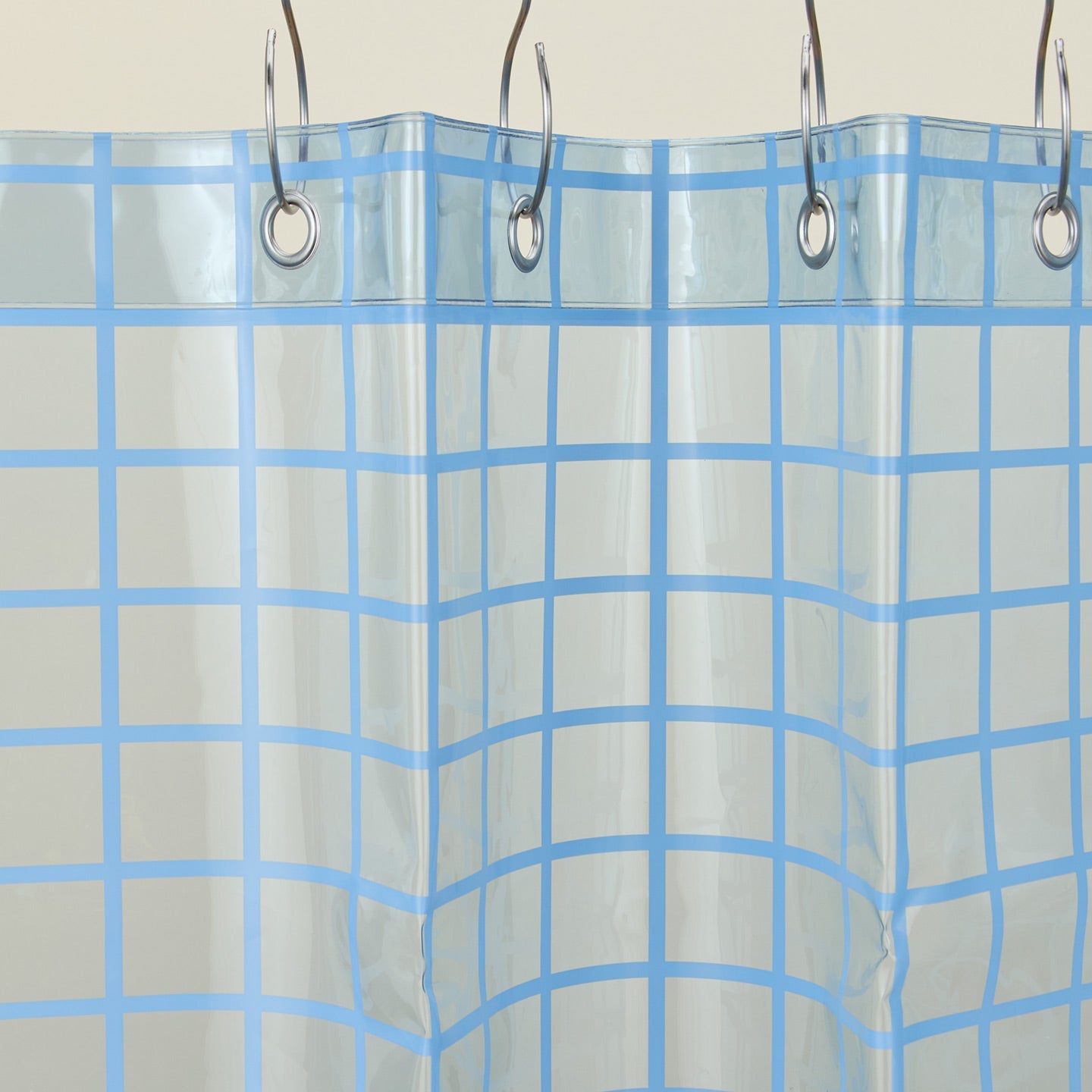 Sun Grid Shower Curtain - Atlantic