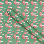Festive Mushrooms Wrapping Paper