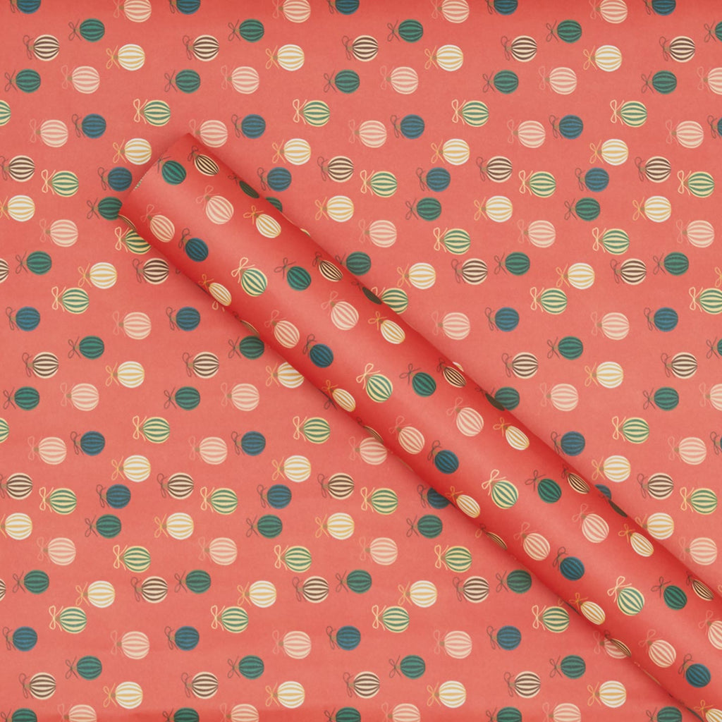 Merry Ornaments Wrapping Paper