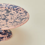 Splatter Cake Stand - Pink/Blue