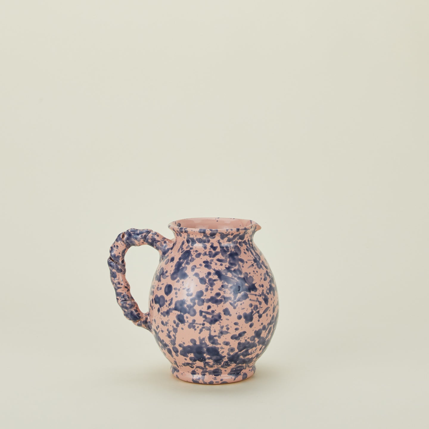 Splatter Cigno Jug - Pink/Blue