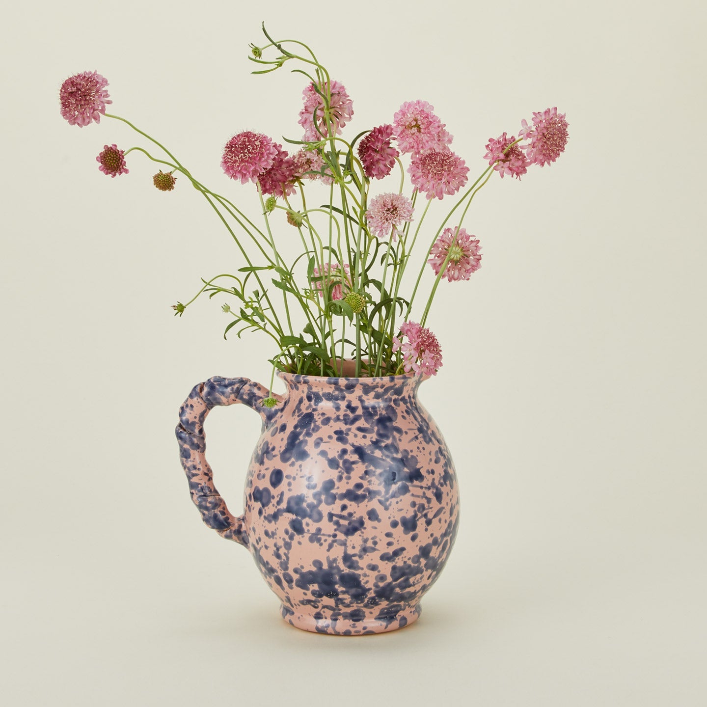 Splatter Cigno Jug - Pink/Blue