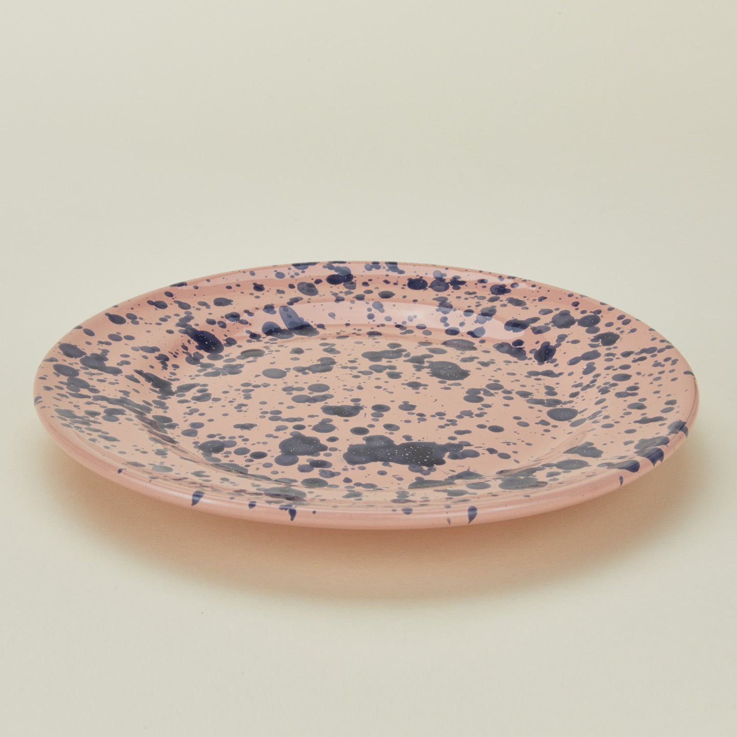 Splatter Dinner Plate - Pink/Blue