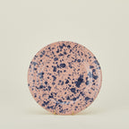 Splatter Dinner Plate - Pink/Blue