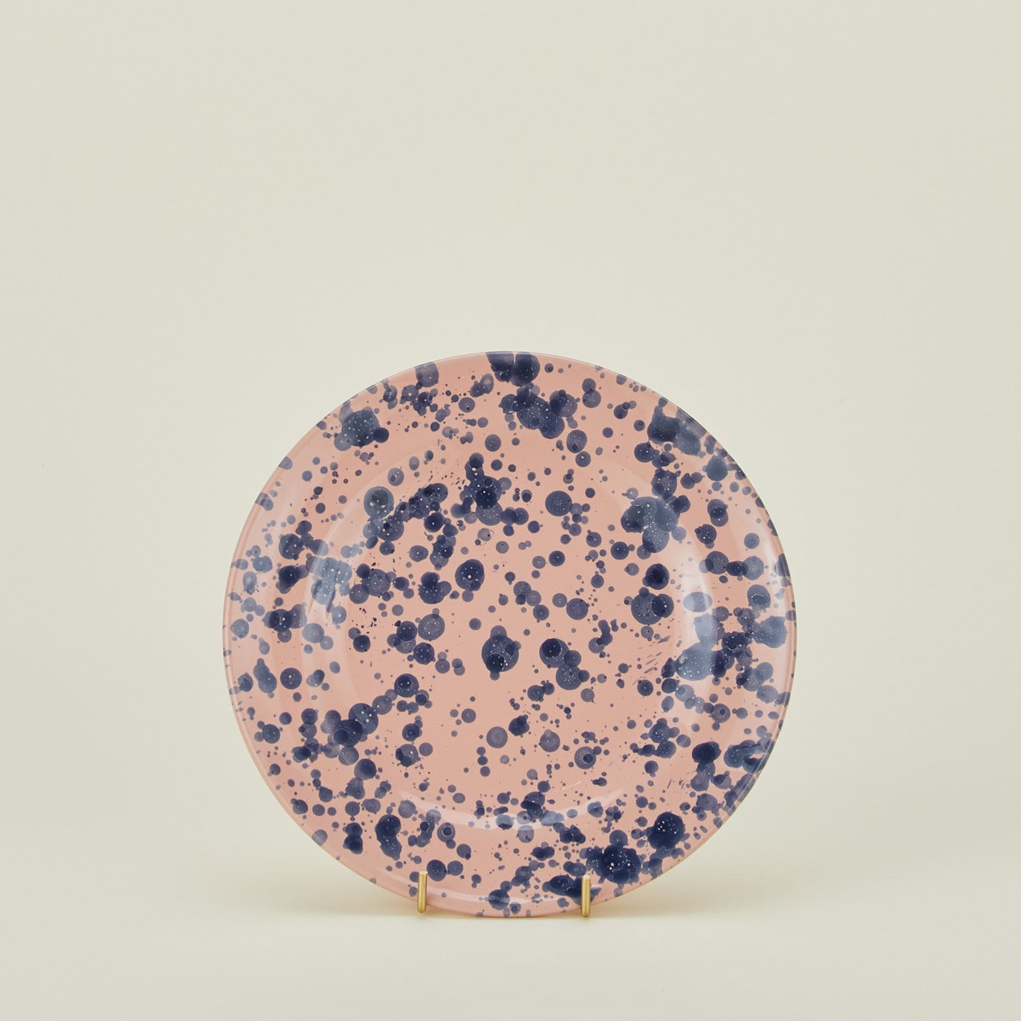 Splatter Salad Plate - Pink/Blue