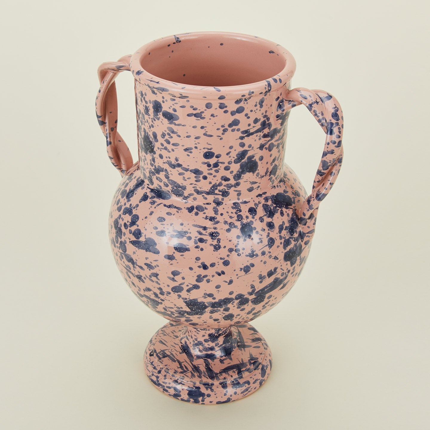 Splatter Verona Vase - Pink/Blue