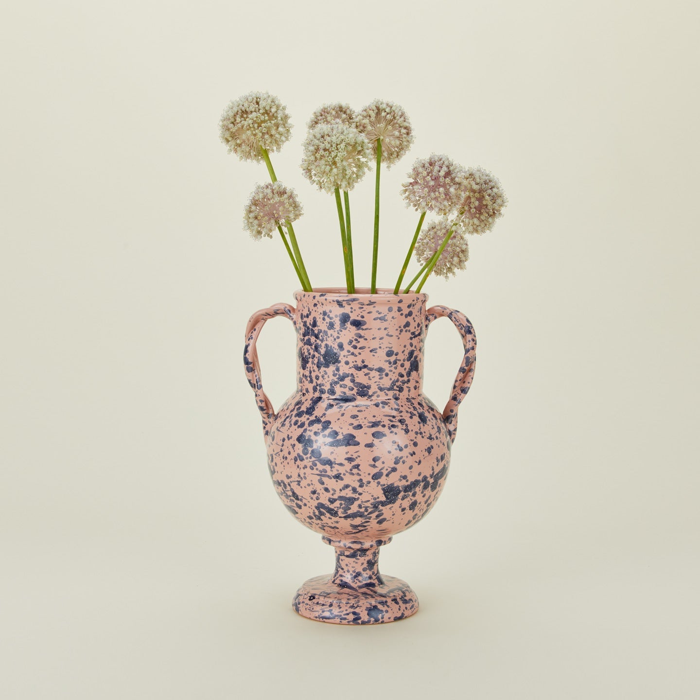 Splatter Verona Vase - Pink/Blue
