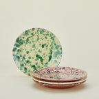 Splatter Dinner Plate - Tan/Ivory
