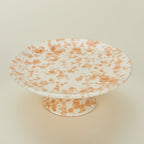 Splatter Cake Stand - Tan/Ivory