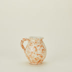 Splatter Cigno Jug - Tan/Ivory