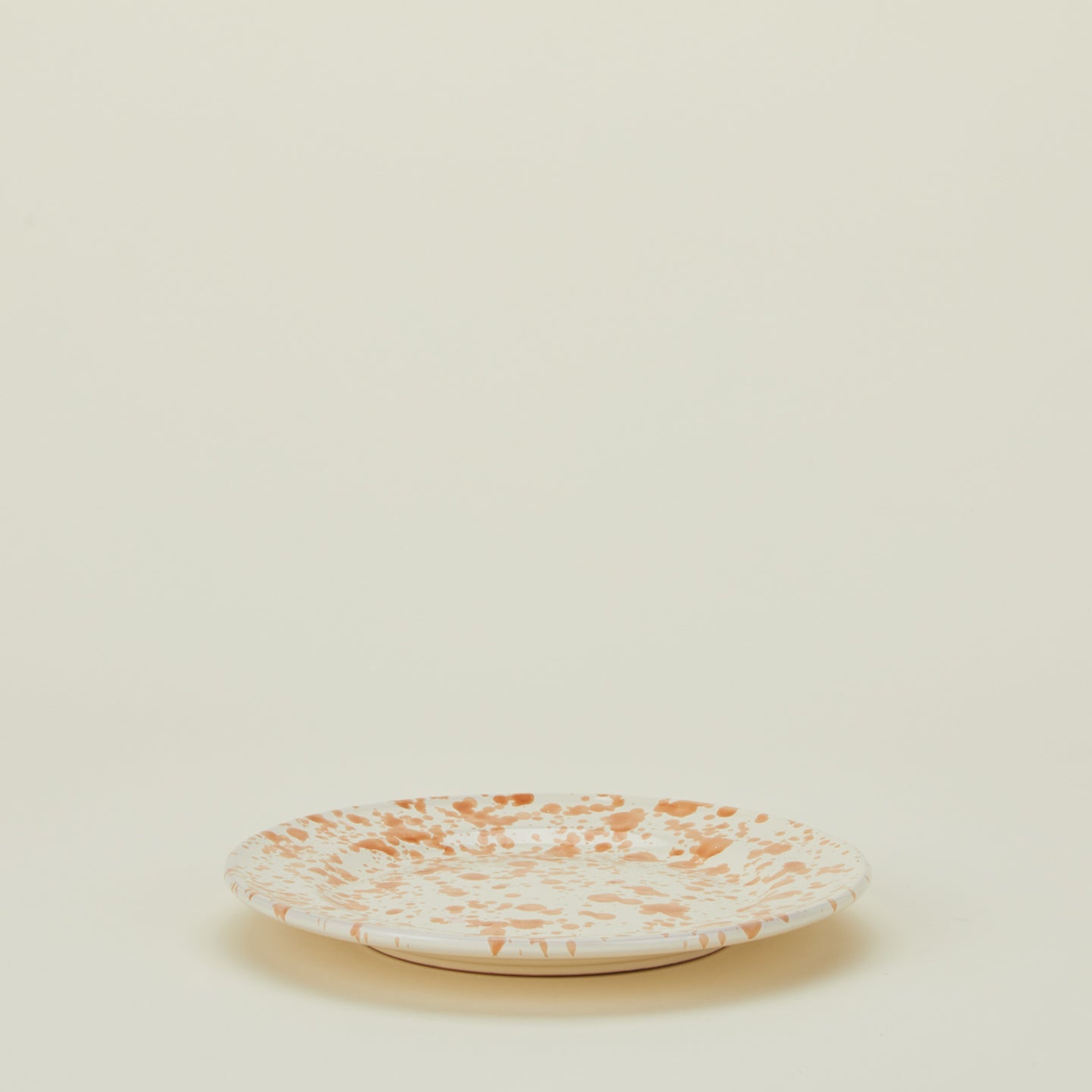 Splatter Dinner Plate - Tan/Ivory