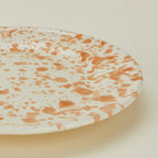 Splatter Dinner Plate - Tan/Ivory