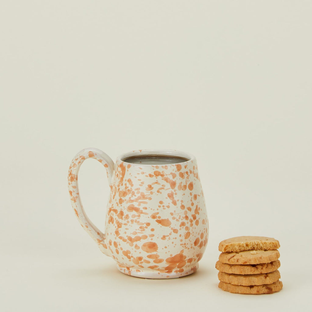 Splatter Mug - Tan/Ivory