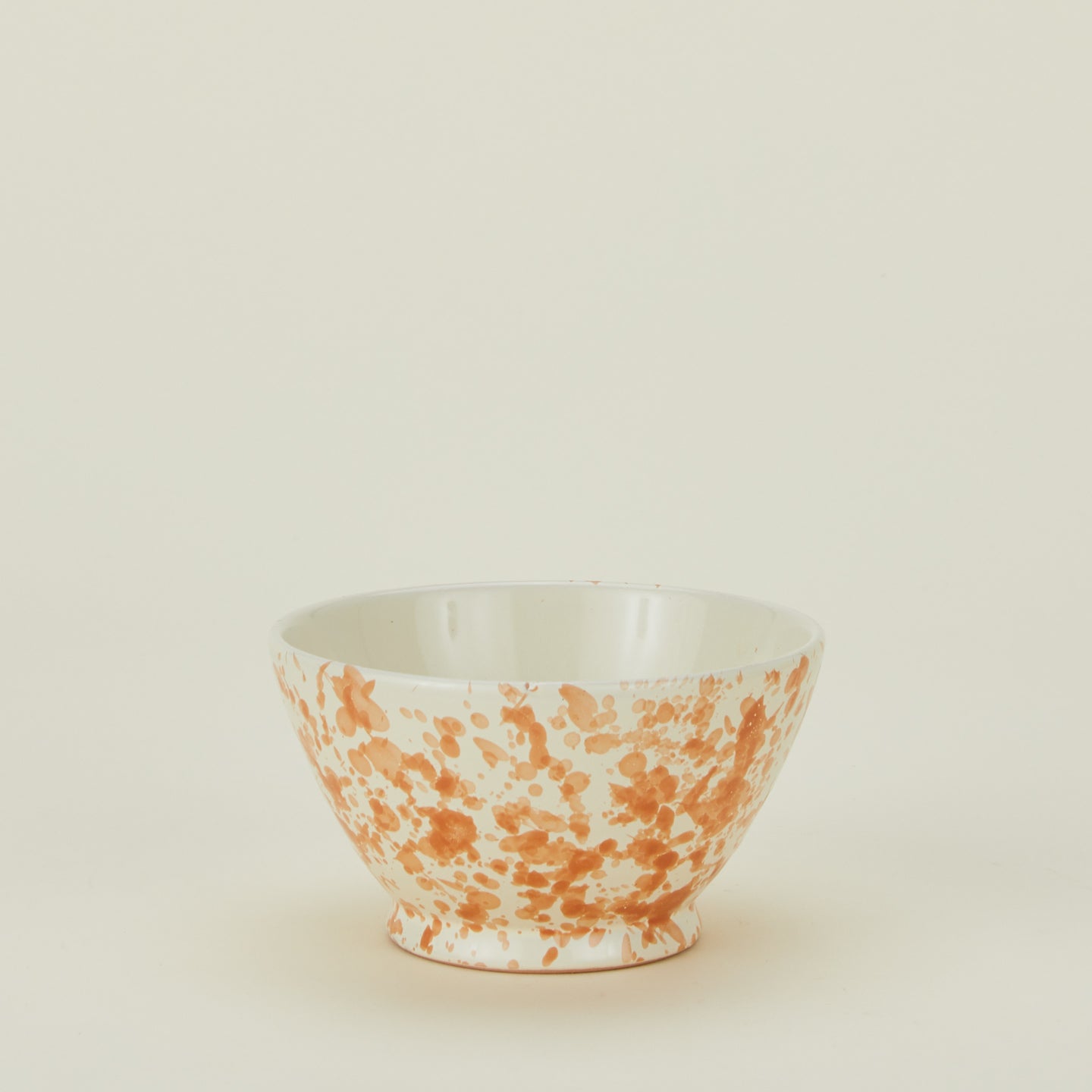 Splatter Small Bowl - Tan/Ivory
