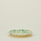 Splatter Dinner Plate - Yellow/Green