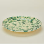 Splatter Dinner Plate - Yellow/Green