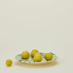 Splatter Dinner Plate - Yellow/Green