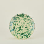 Splatter Dinner Plate - Yellow/Green