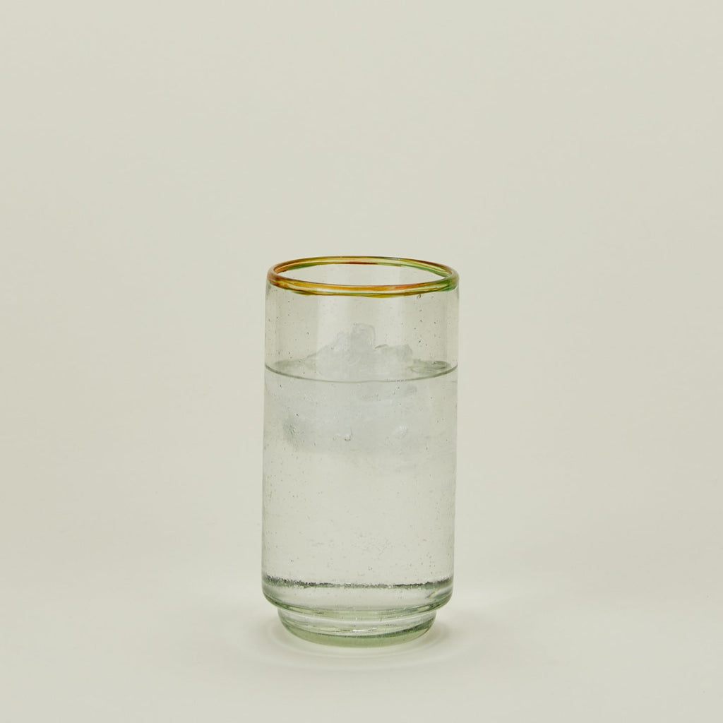 Color Rim Stacking Glass - Multicolor