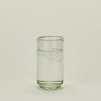 Color Rim Stacking Glass - White