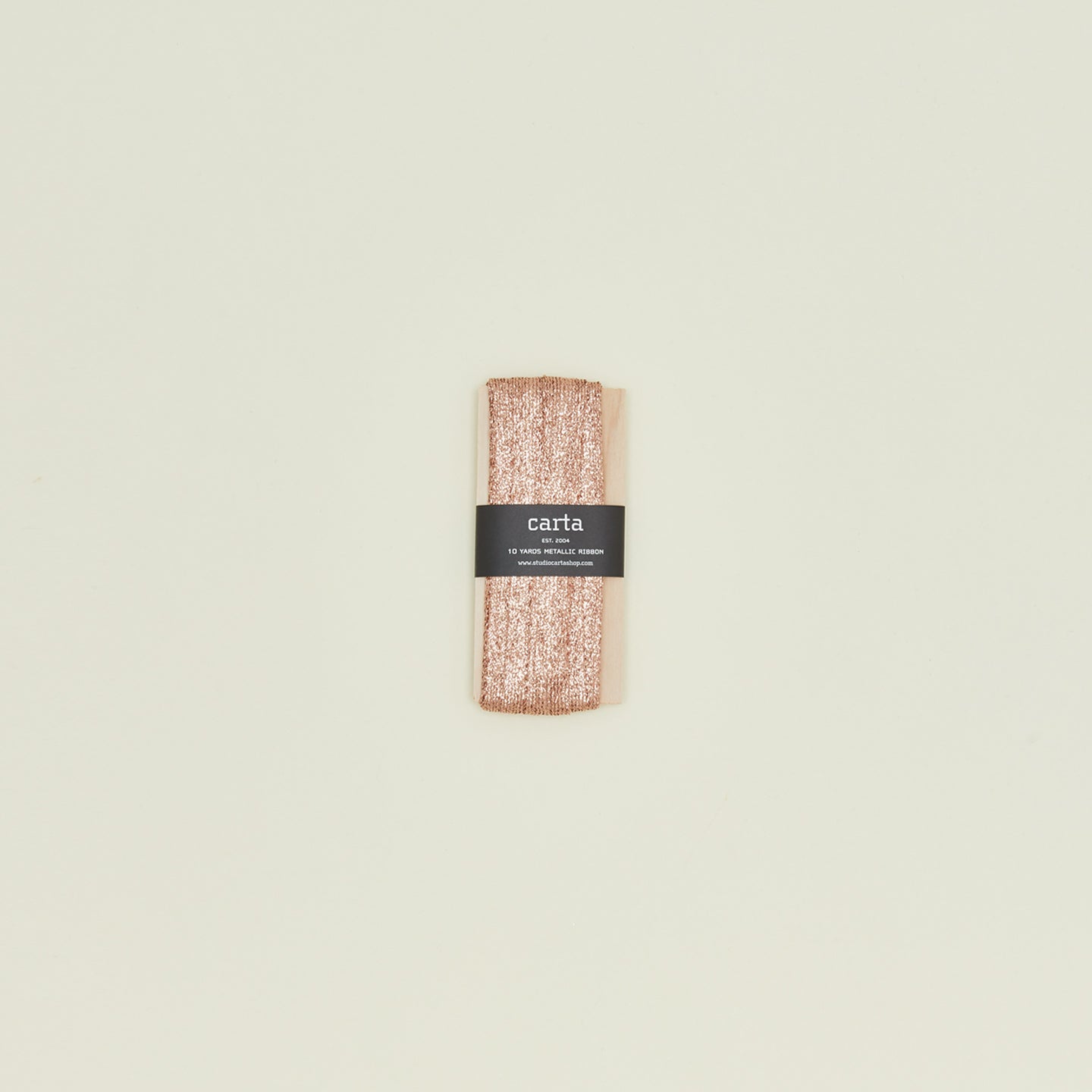 Metallic Braided Ribbon - Copper