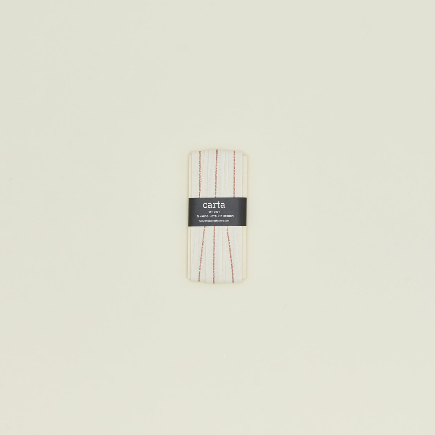 Metallic Cotton Ribbon - Copper