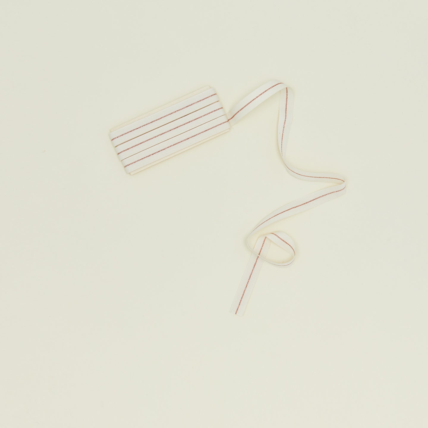 Metallic Cotton Ribbon - Copper