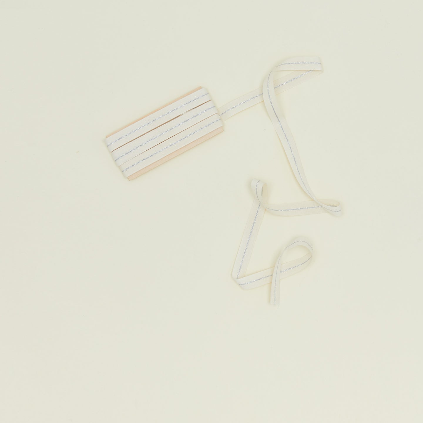 Metallic Cotton Ribbon - Silver